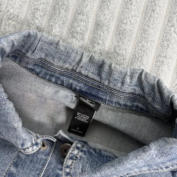 Disney Nightmare Before Christmas Jacket Womens‎ 3 Blue Denim Simply Meant To Be - Picture 10 of 12